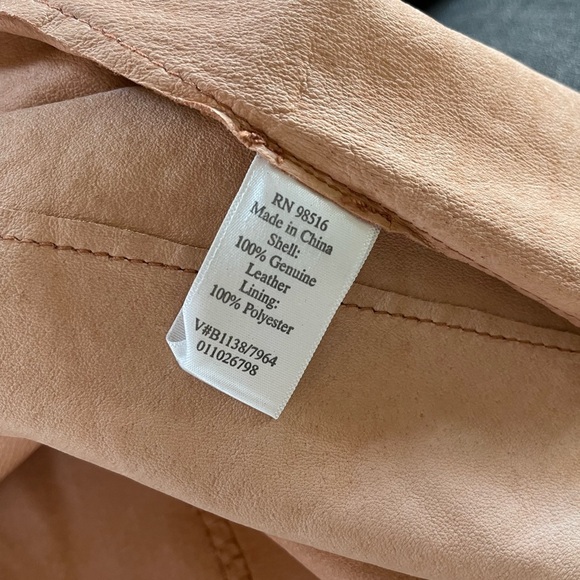 70’s Style Western Leather Jacket-Vintage Coat in Rust,Size 10•••Long Line - Picture 14 of 16